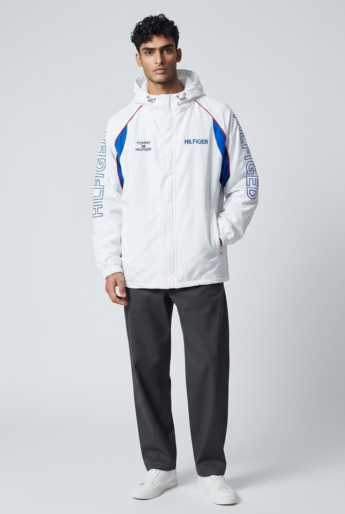 White Color Mens Tracksuit