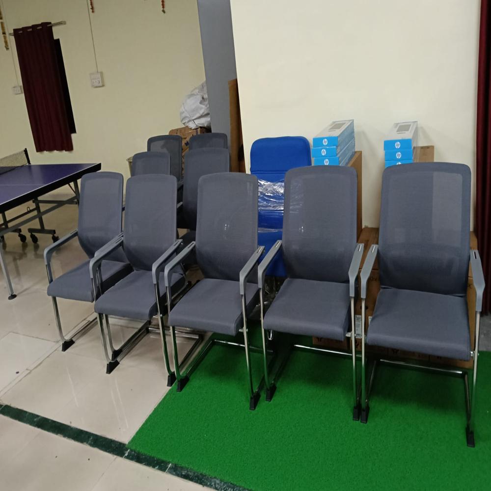 C104 Grey Visitor Chairs
