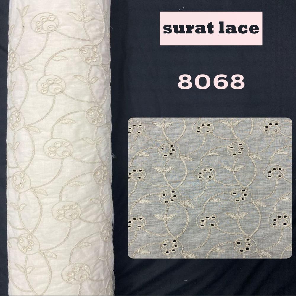 Cotton Schifli dori work