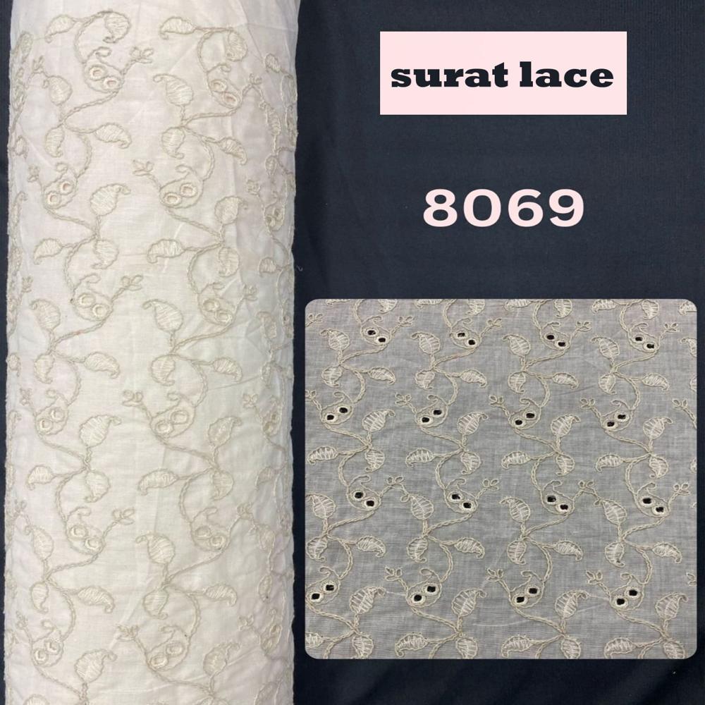Cotton Schifli dori work