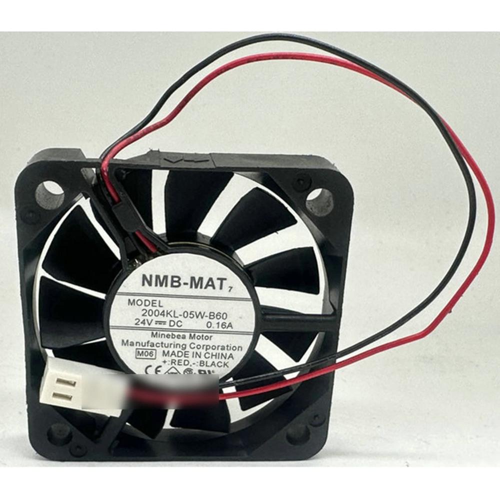 NMB-MAT 2004KL-05W-B60 24V DC 0.16A 7020mm Ball Bearing Industrial Axial Cooling Fan