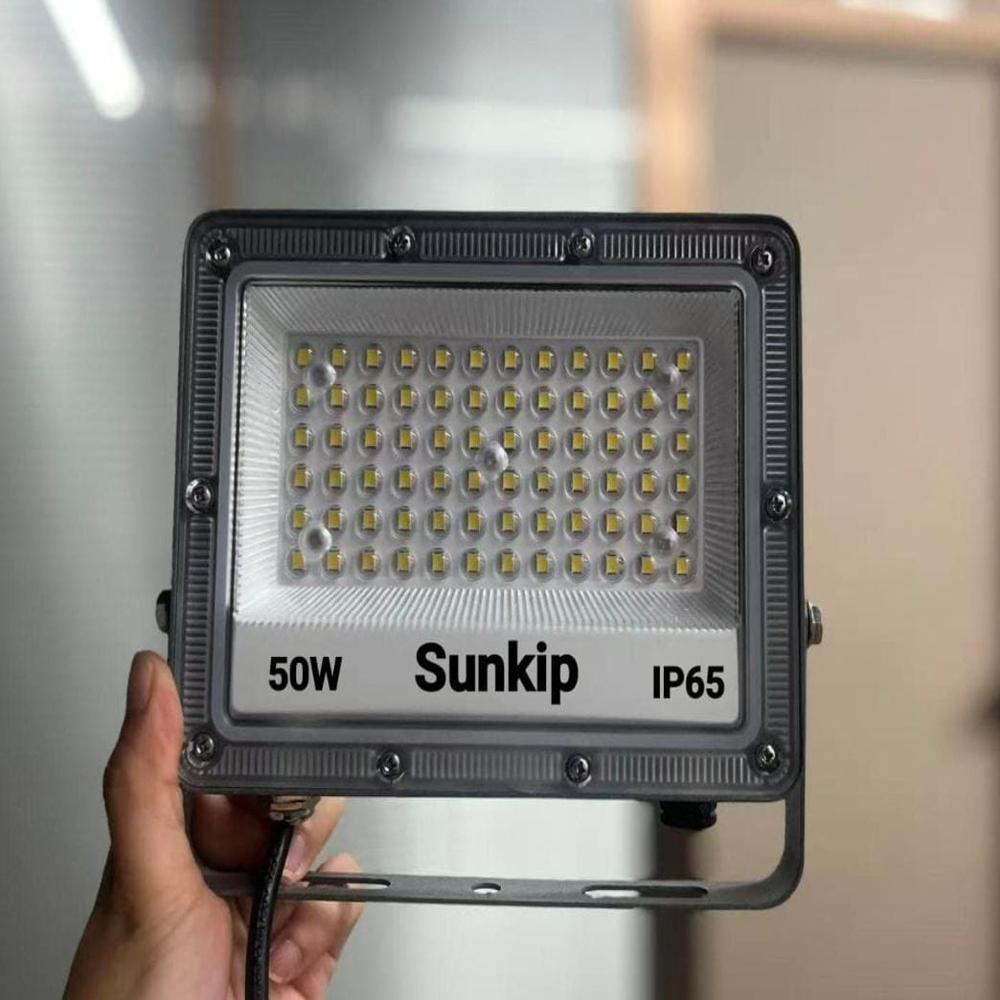 50W Dob Lens Model Flood Light - Color: Black