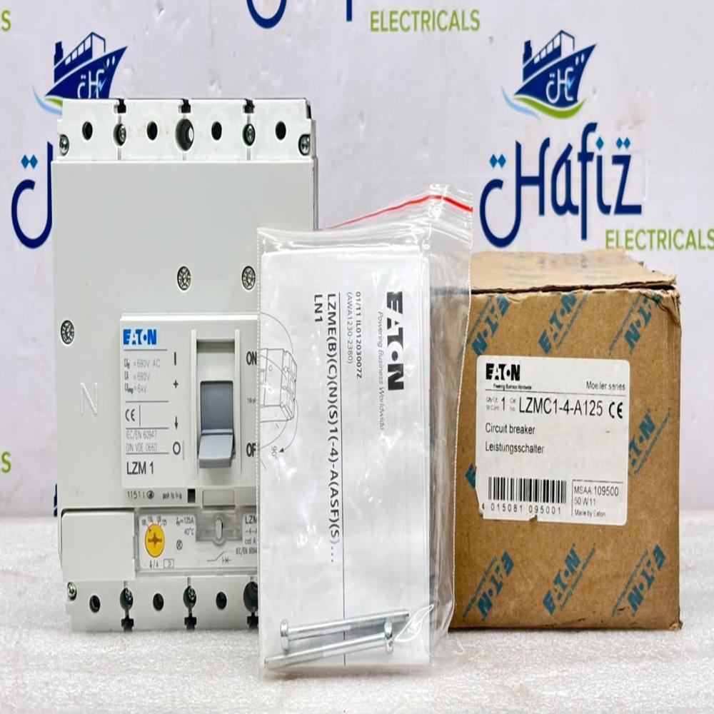 EATON LZMC1-4-A125 125A 4POLE CIRCUIT BREAKER