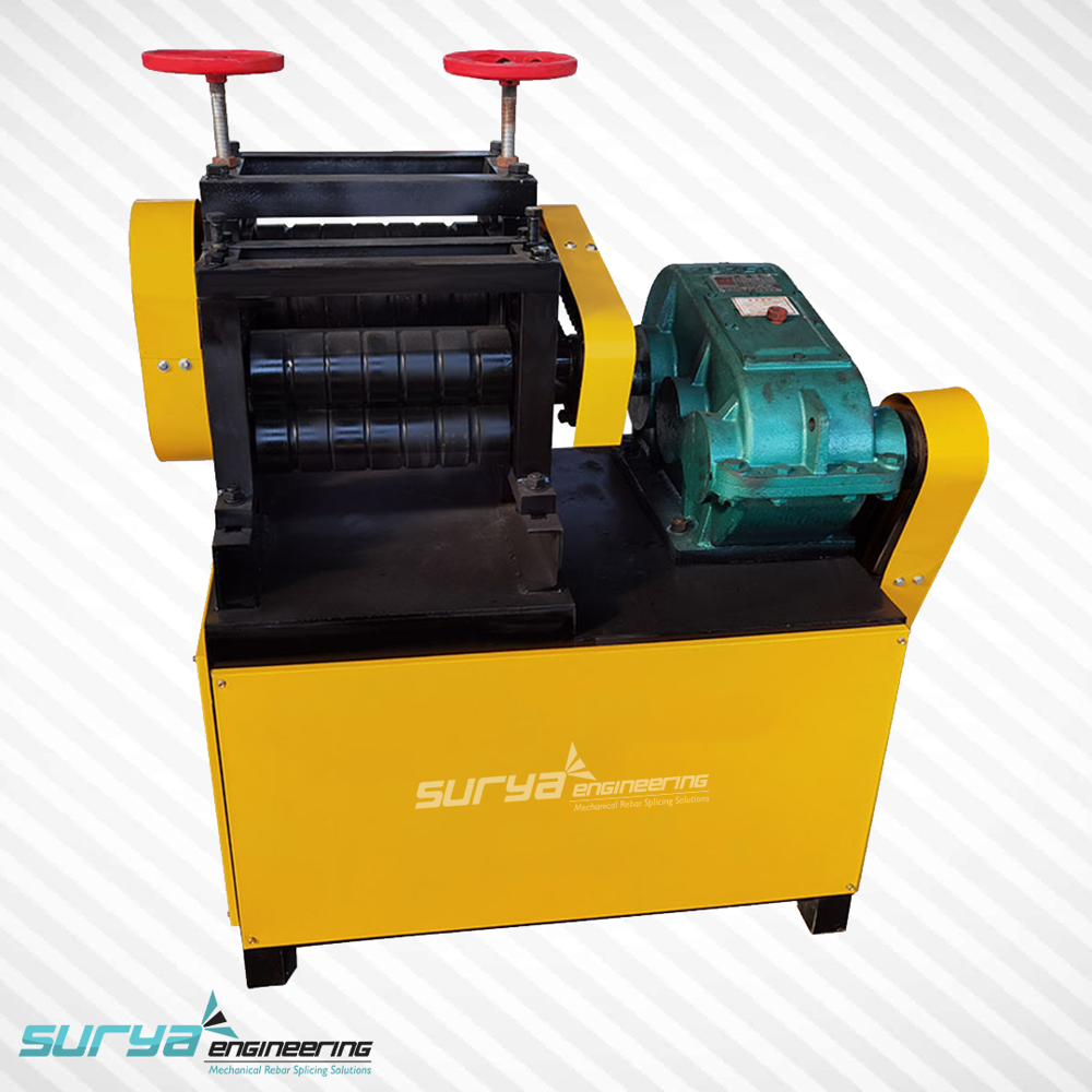 TMT Scrap Bar Straightening Machine