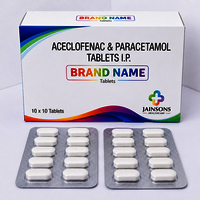 Aceclofenac & Paracetamol Tablets Third Party Manufacturer - Brand Name: Brand Name (as Per Company/label)
