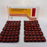 Chlordiazepoxide And Amitriptyline Hydrochloride Tablets Usp