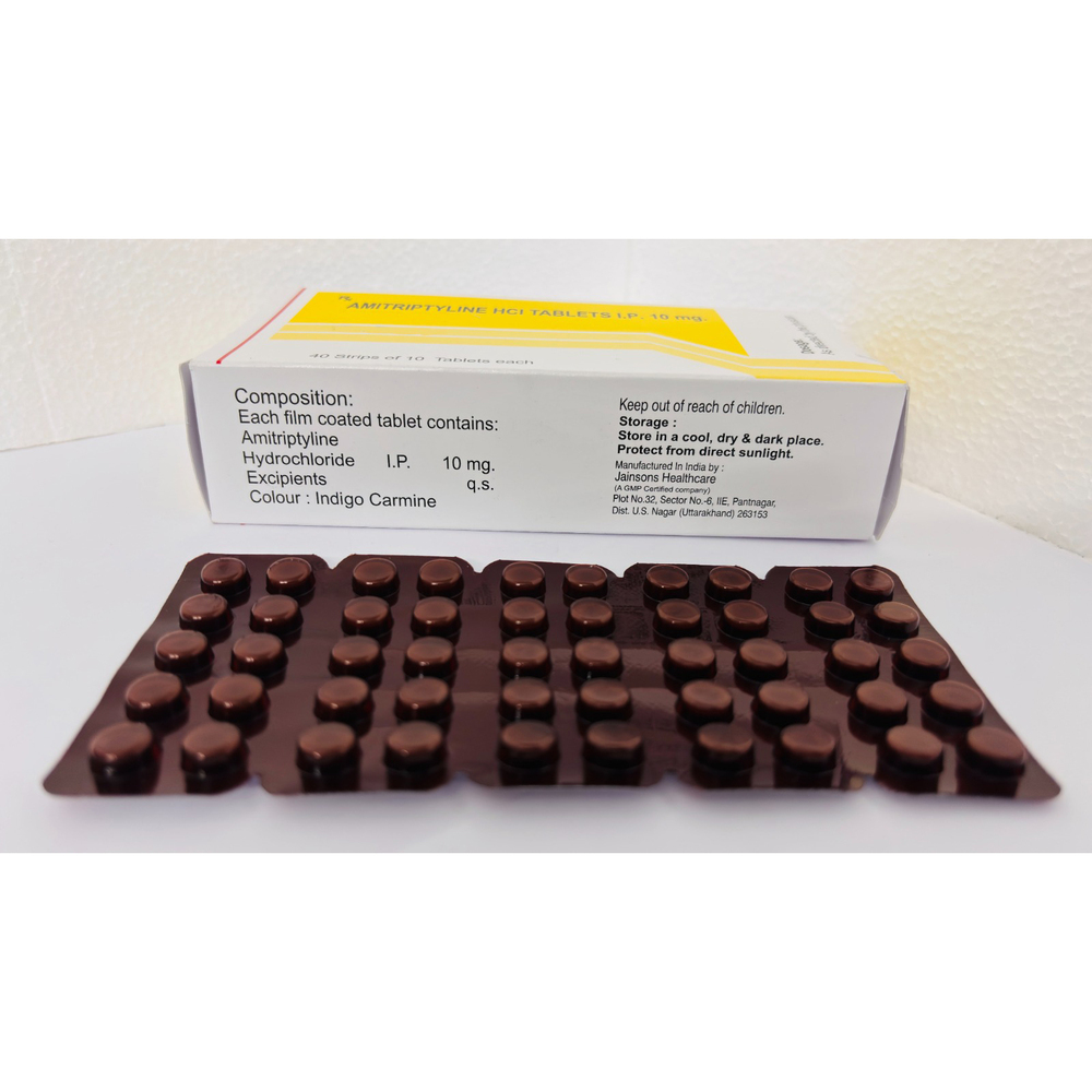10mg Amitriptyline HCL Tablets IP