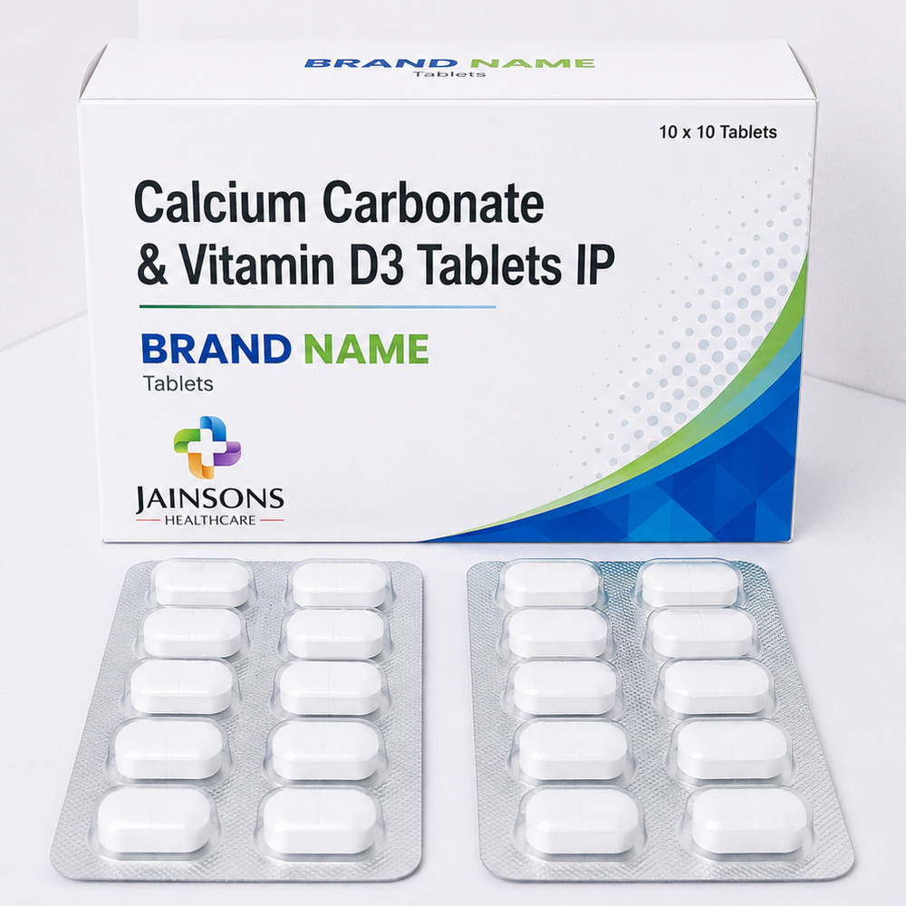 Calcium Carbonate & Vitamin D3 Tablets Third Party Manufacturer