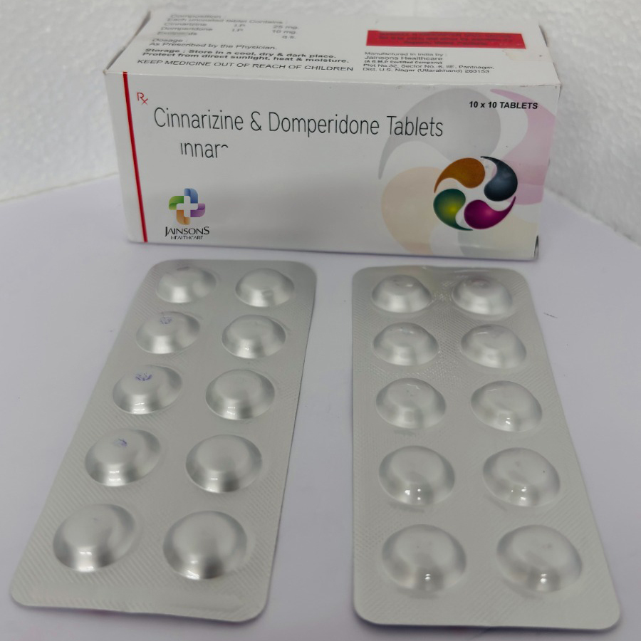 Cinnarizine And Domperidone Tablets Third Party Manufacturer