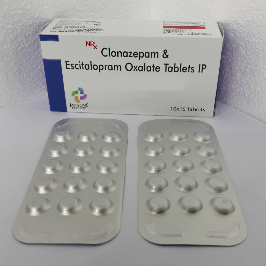 Clonazepam And Escitalopram Oxalate Tablets IP
