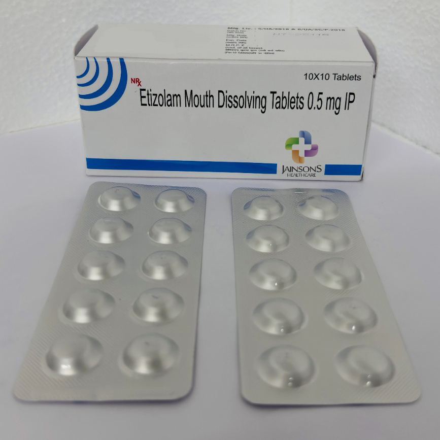 0.5mg Etizolam Mouth Dissolving Tablets
