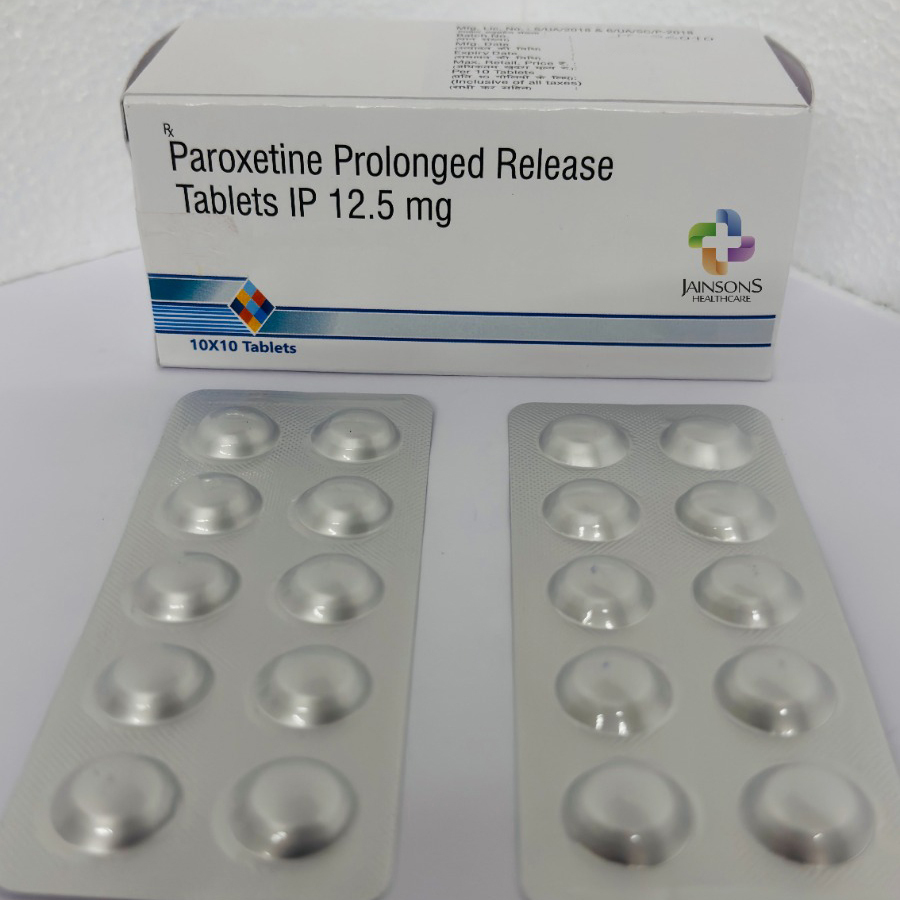 12.5mg Paroxetine Prolonged Release Tablets Third Party Manufacturer