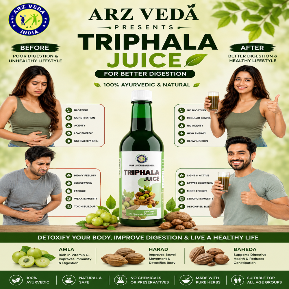 Triphala Juice - Age Group: For Adults