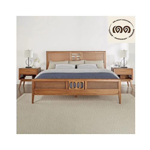 Norse Solidwood Cane Bed