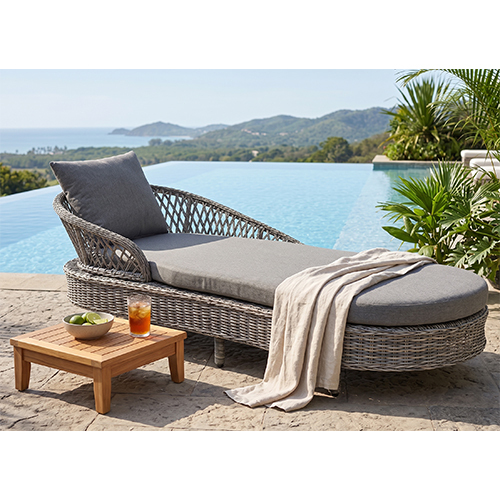 Sun Lounger - Assembly: No Assembly Required