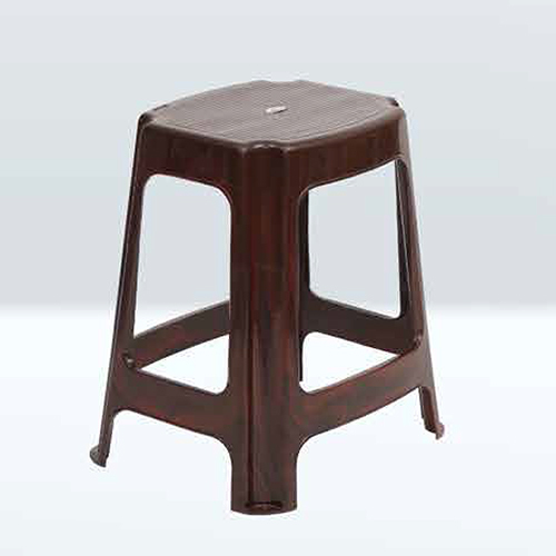 Brown Plastic Stool