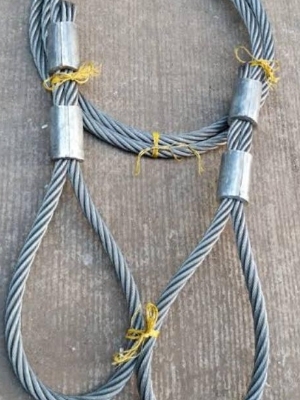 Steel Wire Rope Sling Manufacturers 85 Mm - Application: Construction