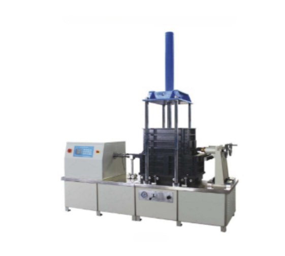 Geosynthetic direct shear drawing friction tester