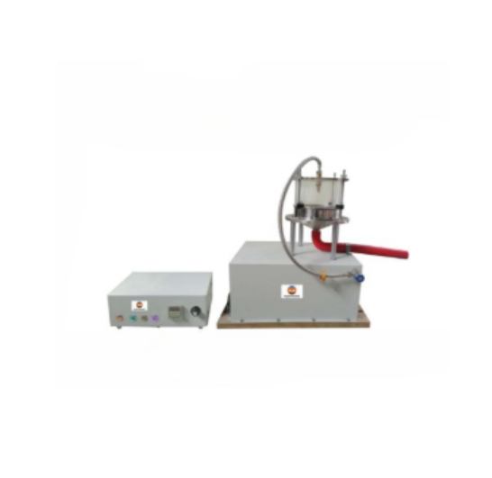 Geotextile equivalent aperture tester (wet sieve method)