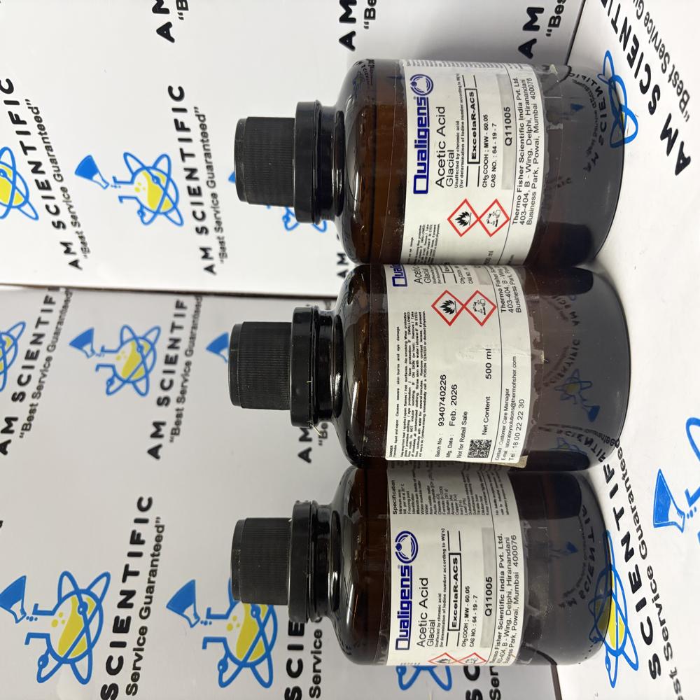 Acetic Acid Glacial ER Qualigens, 500ml