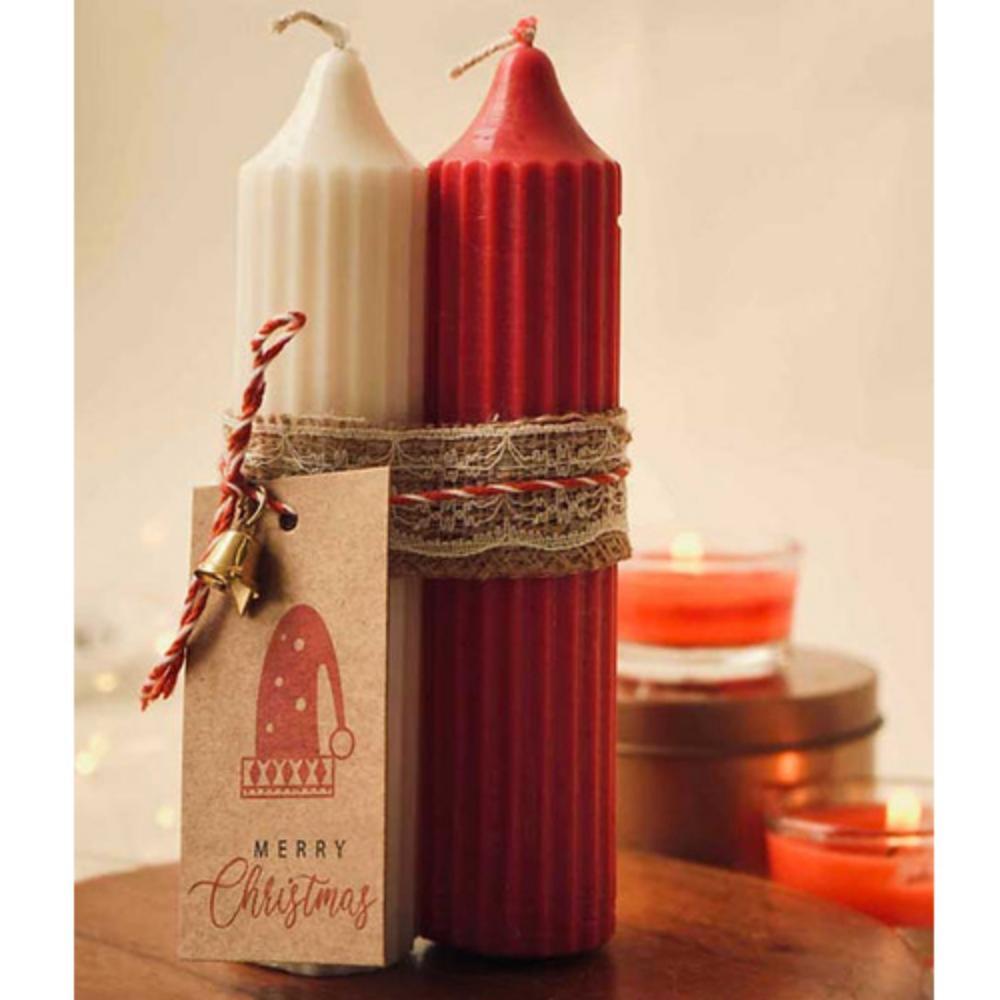 Hope Pillar Candles Set Of 2