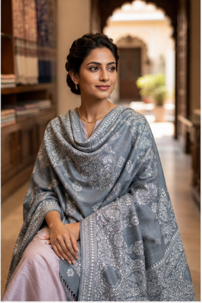 POLYWOOL SHAWL