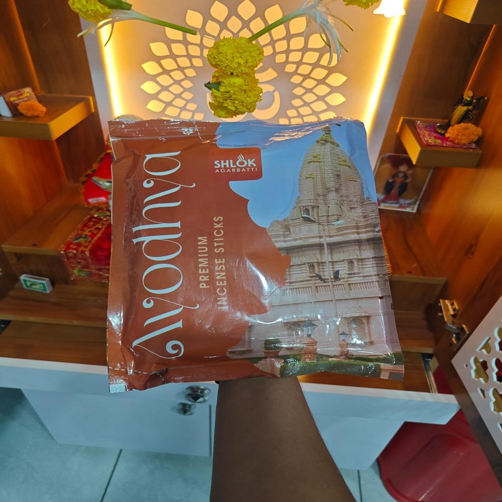 Ayodhya Incense Stick - Color: Black