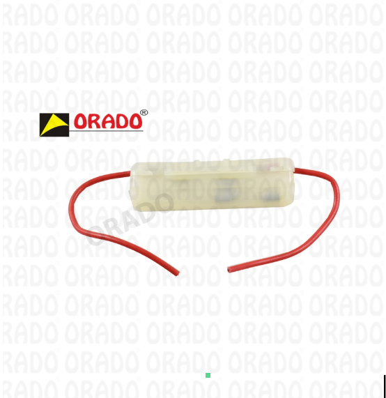 HERO HONDA SPLENDOR KS - Plastic & Metal, Standard Size, Yellow Body, Red Wire | Ignition Resistor, Plug & Play, High Temperature Resistant