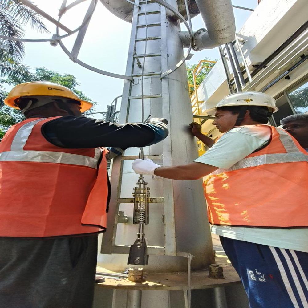 Vertical Lifeline System For Ladders, Fixed System - Application: Height Work Ladder Safety Life Line