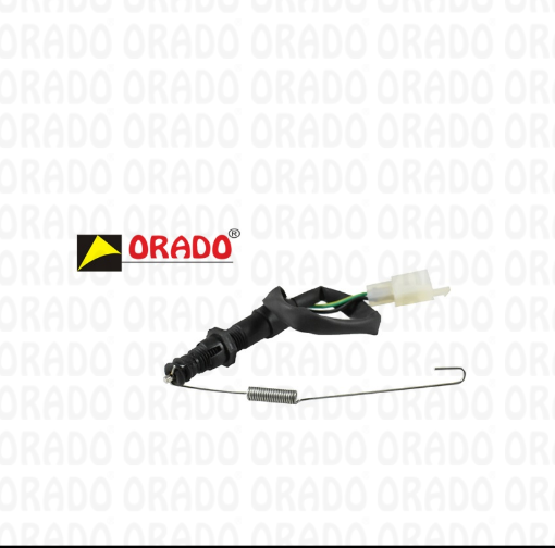 HERO HONDA SPLENDOR P-17 / NXG / STREET / PASSION KS - High-Grade Plastic and Metal, Black, 12V, 2-Pin Connector | Plug-and-Play, Corrosion and Weather Resistant Side Stand Sensor