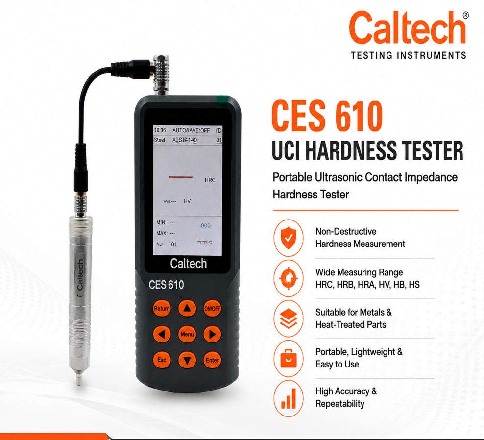 Uci Portable Hardness Tester - Measurement Range: Hv: 50-1599