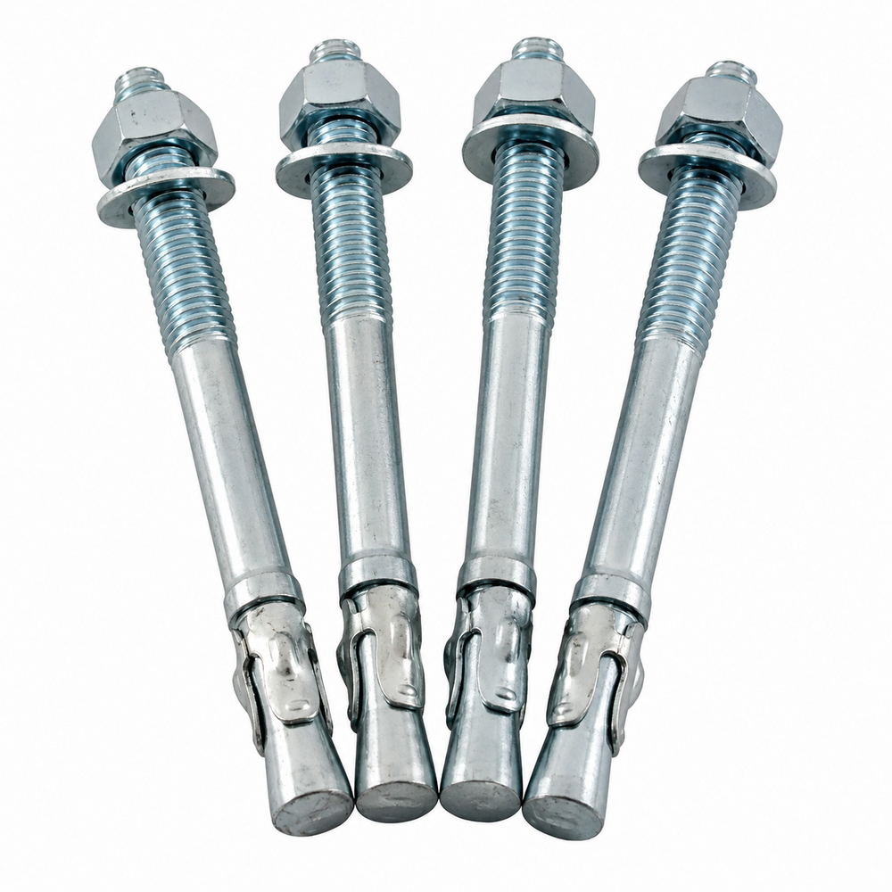 Fischer Fbnii Bolt - Steel, 8-18mm Diameter, Round Head, Silver Color, Powder Coated | Easy To Use, Precise Dimensions, Excellent Strength, Corrosion Resistance