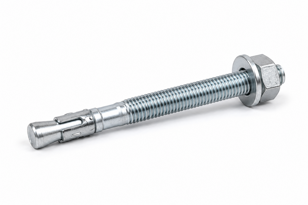 Fischer Fbnii Bolt - Steel, 8-18mm Diameter, Round Head, Silver Color, Powder Coated | Easy To Use, Precise Dimensions, Excellent Strength, Corrosion Resistance