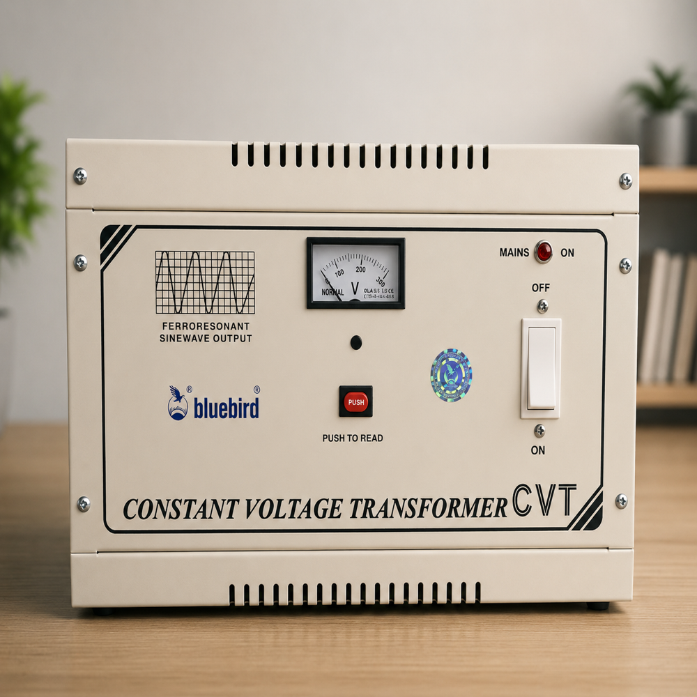 Bluebird 500va Cvt (constant Voltage Transformer ) - Frequency: 60-70 Hertz (hz)