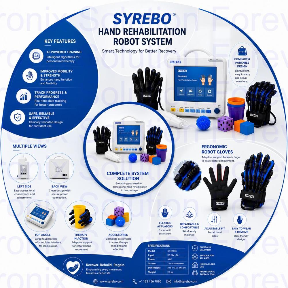 AI Powered Hand Therapy Robot for Advanced Physiotherapy