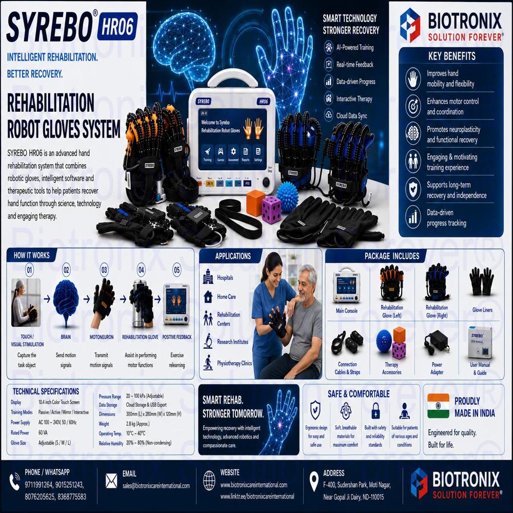 AI Powered Hand Therapy Robot for Advanced Physiotherapy