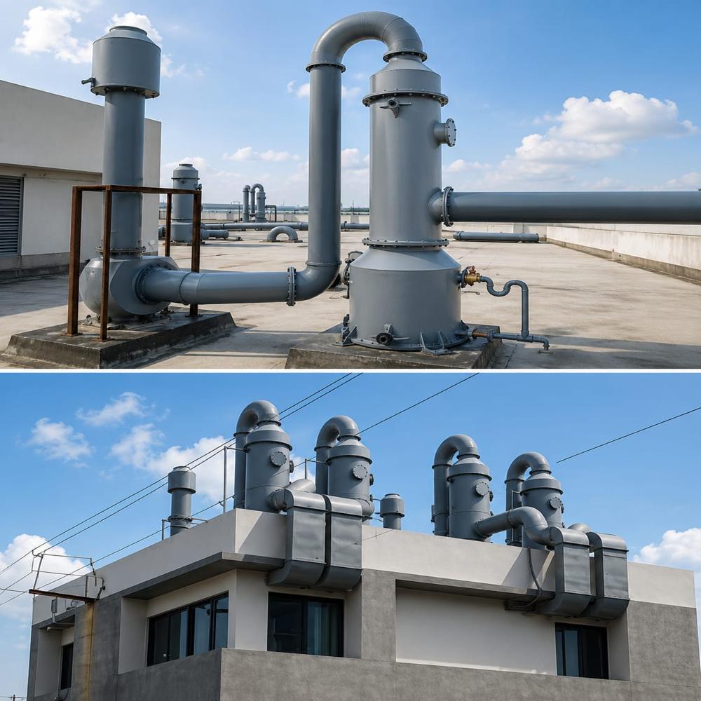 Industrial Scrubber System