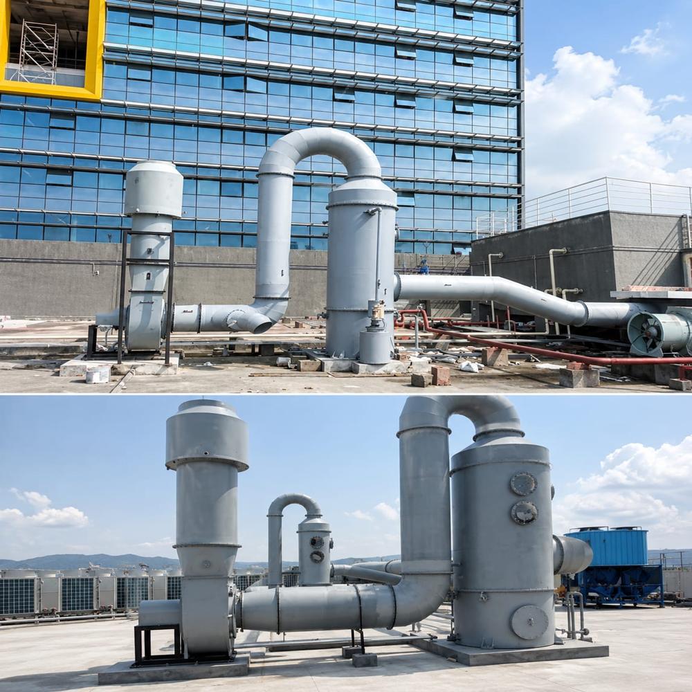 Industrial Scrubber System