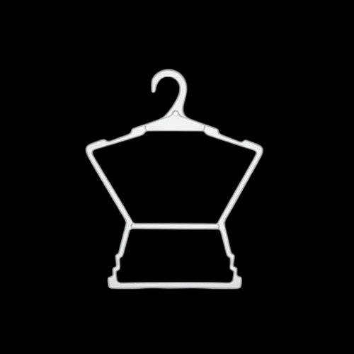 46cm PVC Plastic Clothes Hanger