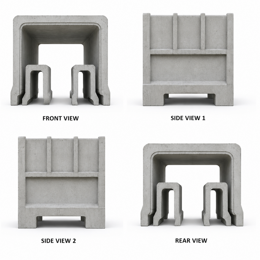 U Drains Concrete Precast System