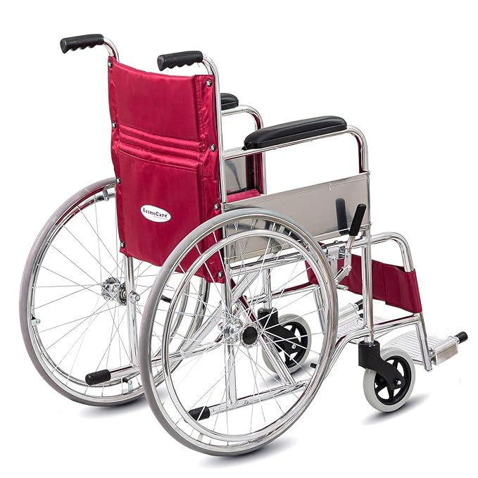 KosmoCare Dura Junior Foldable Wheelchair for Children (Regular)