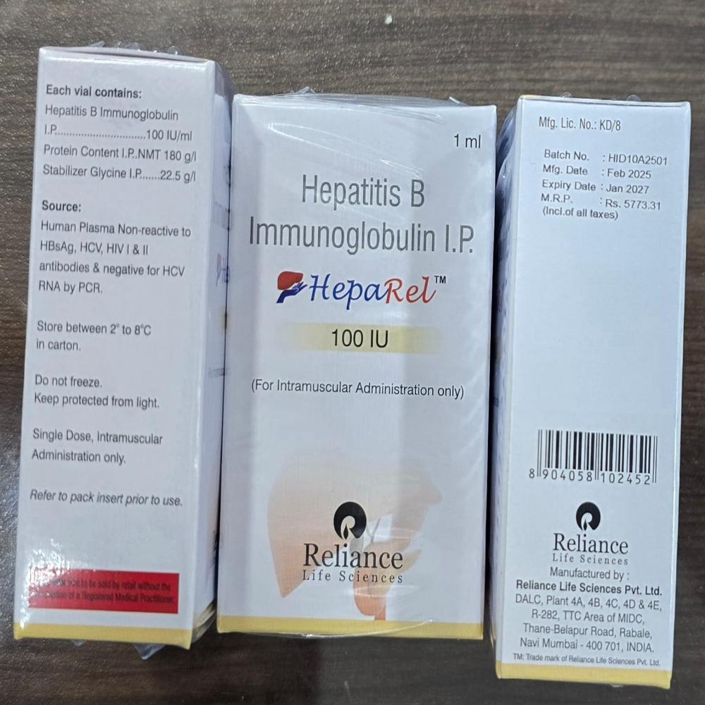 Heparel 100iu
