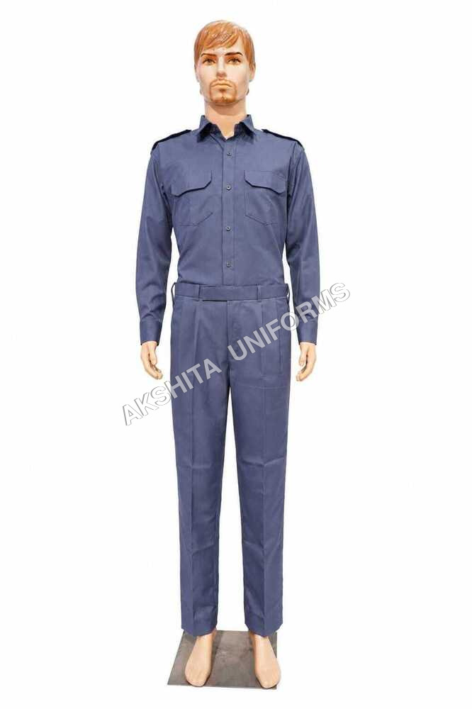 Grey Colour Driver Uniform