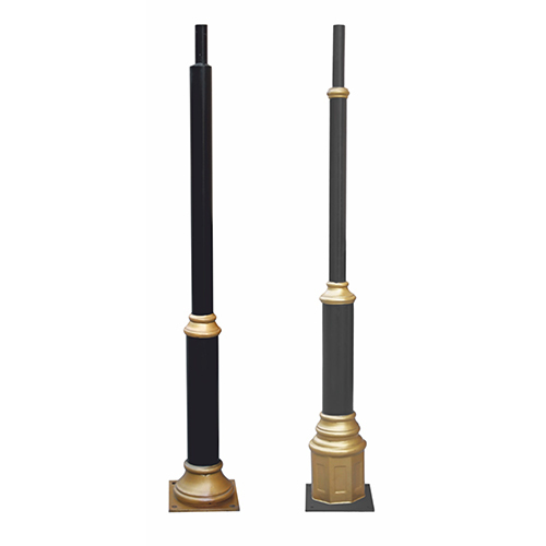 40 Watt Decorative Pole - Color: Black/Gold (Customizable)