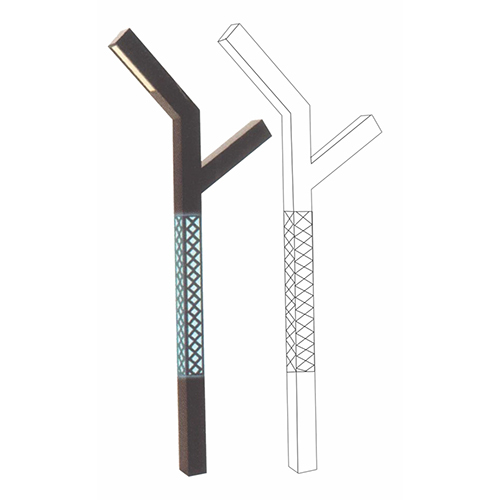 100 Mm Decorative Pole - Color: Black