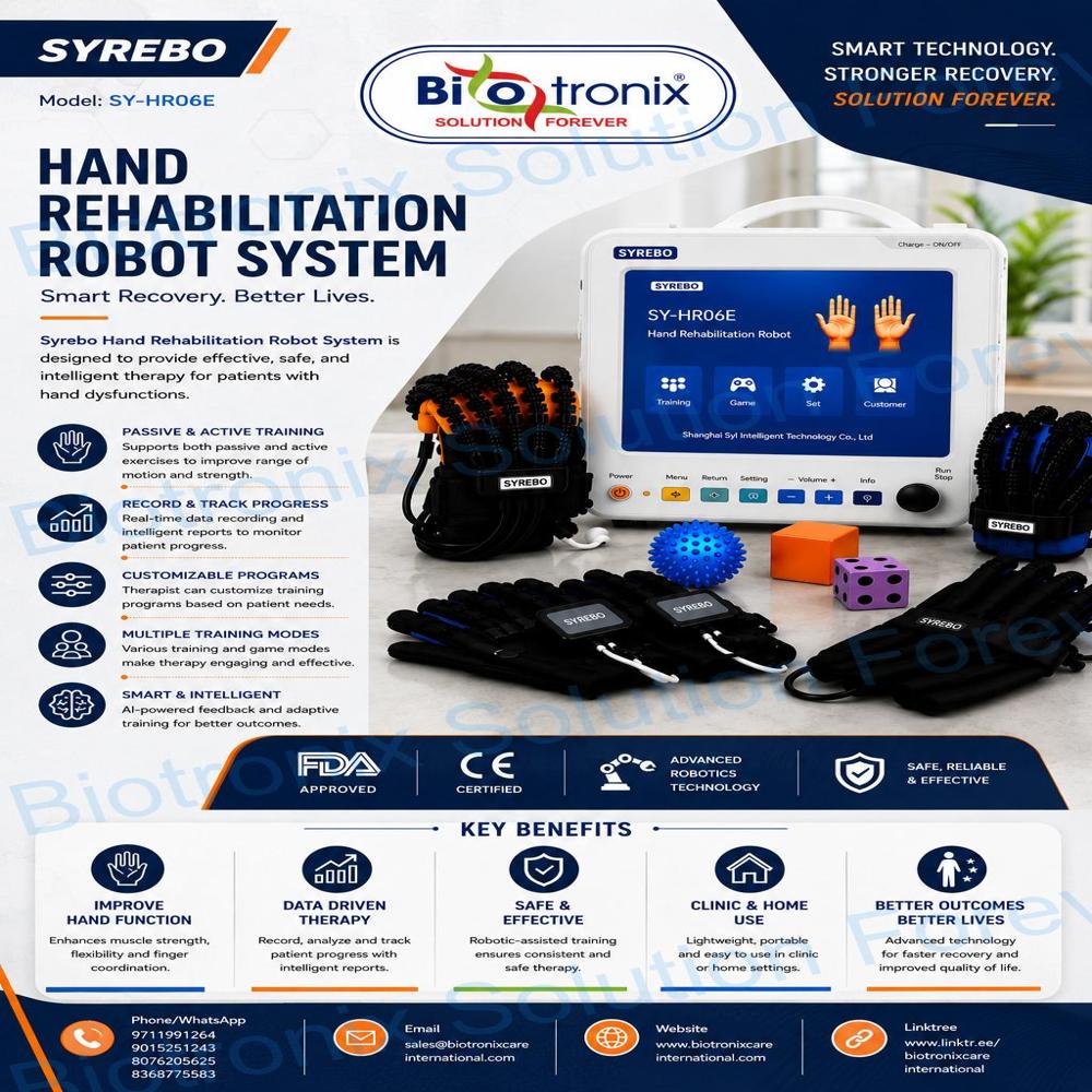 Premium Robotic Hand Therapy Gloves for Finger Recovery