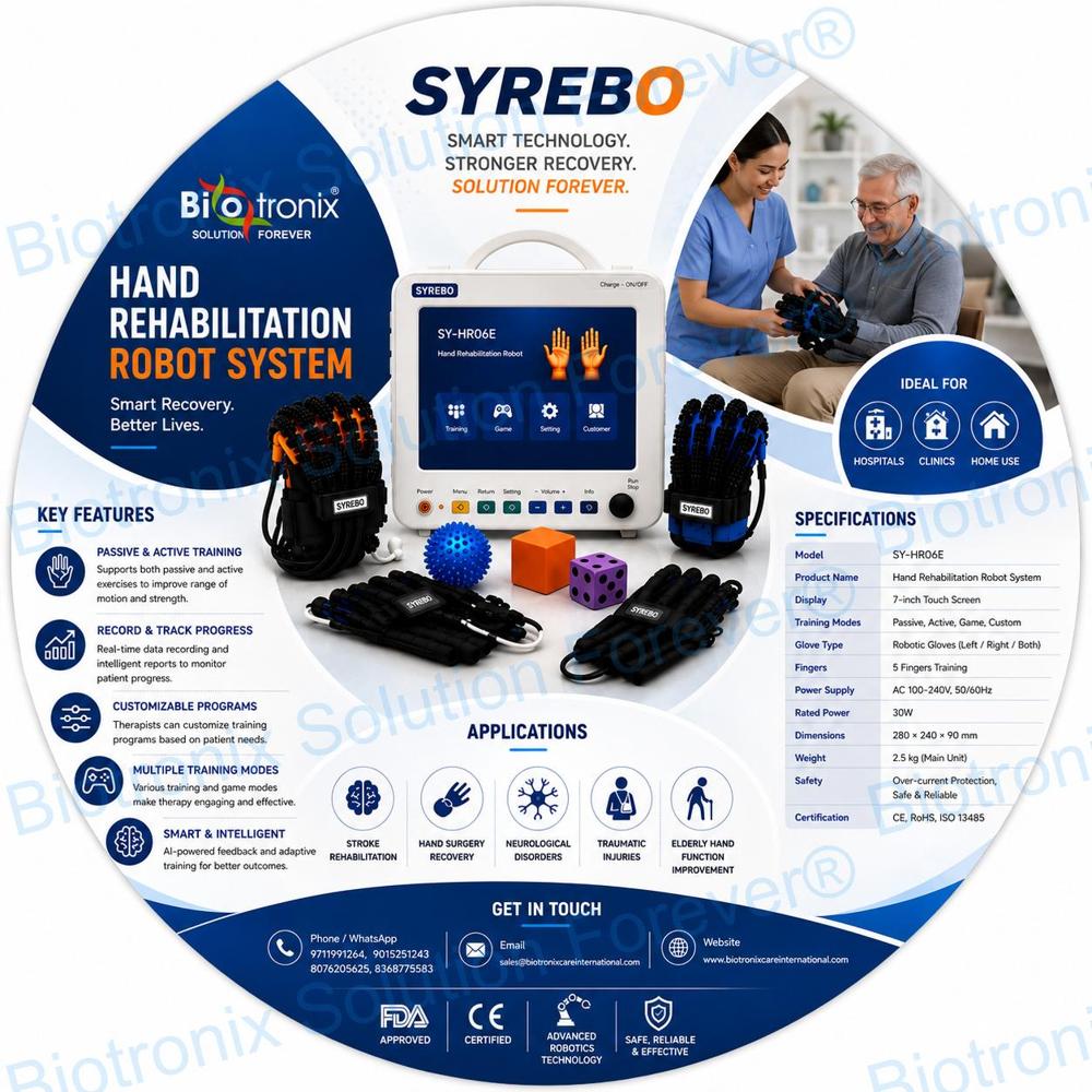Premium Robotic Hand Therapy Gloves for Finger Recovery