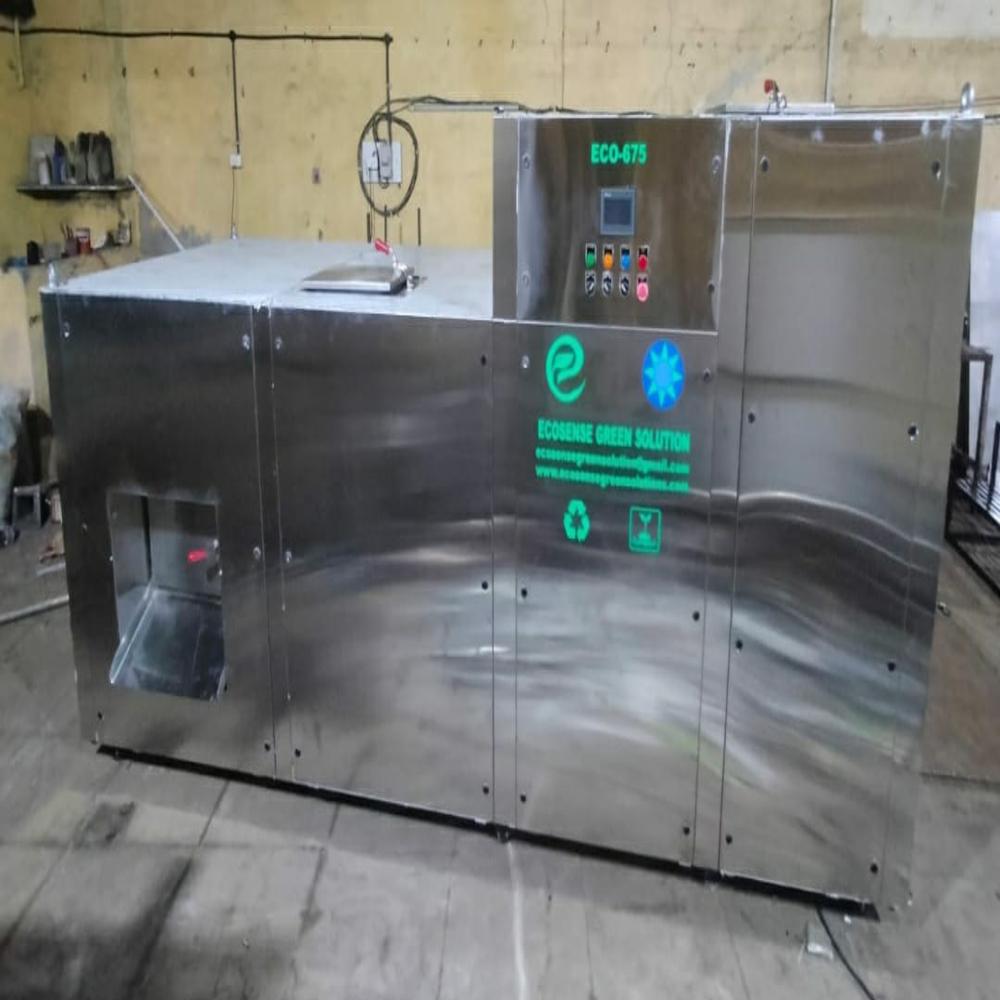 Fully Automatic Organic Waste Converter Machine - Color: Silver
