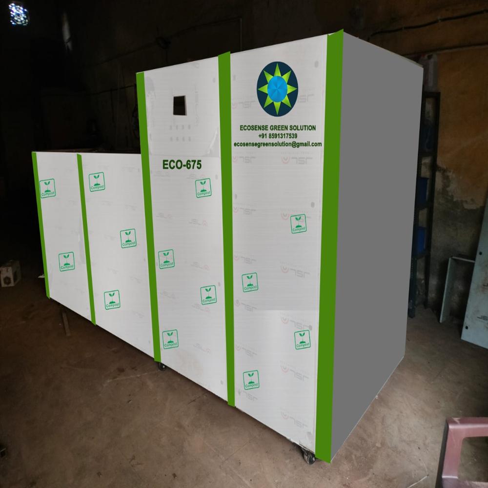 Fully Automatic Organic Waste Converter Machine - Color: Silver