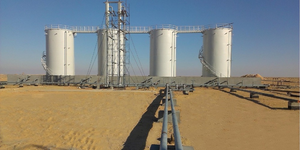 Industrial Crude Oil Storage Tank